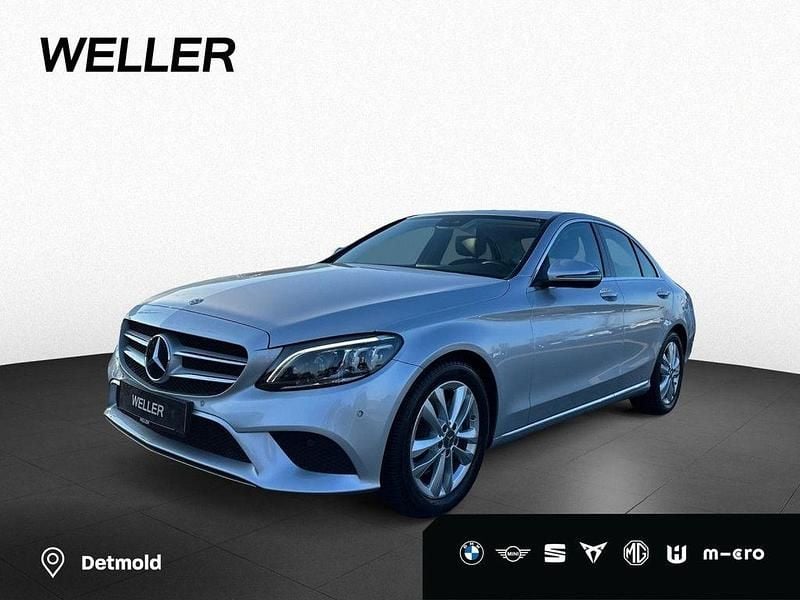 Gebraucht Mercedes C200 Avantgarde 184 PS (135 kW) 2019 Iridiumsilber (silber) Limousine