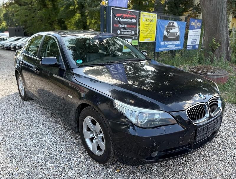 Schwarz Gebraucht 2006 BMW 530 Sport Line Limousine | 3.999 € (Guter Preis) - Bild 1/4