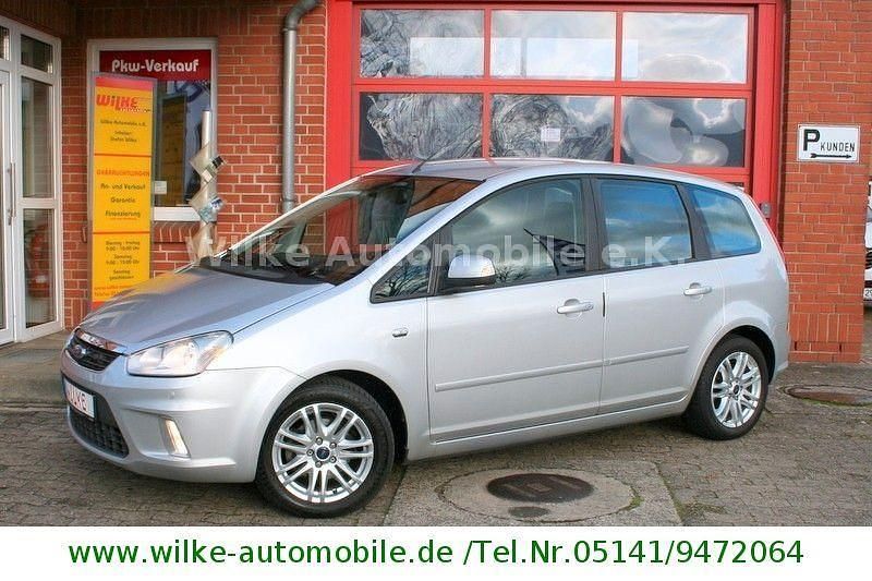 Silber Gebraucht 2009 Ford C-MAX Ghia Van / Kleinbus | 5.990 € (Teuer) - Bild 1/4