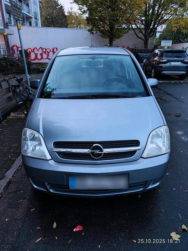 Grau Gebraucht 2005 Opel Meriva Van / Kleinbus | 1.299 € (Guter Preis) - Bild 1/4