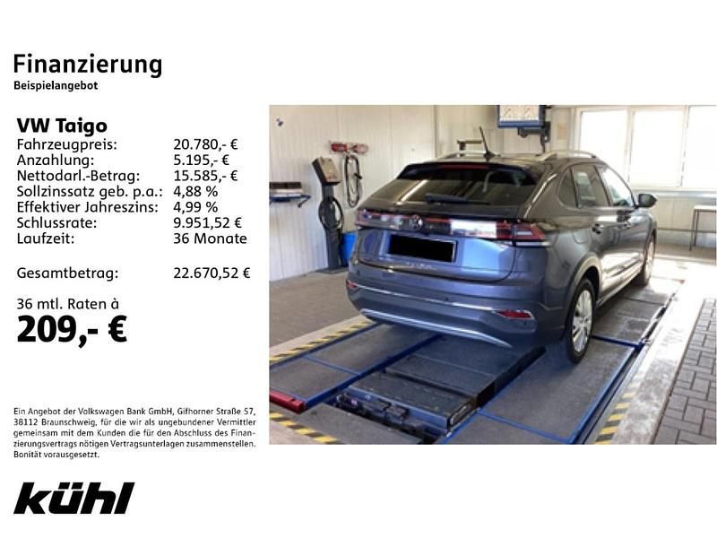Brugt VW Taigo Style 150 HK (110 kW) 2022 SUV