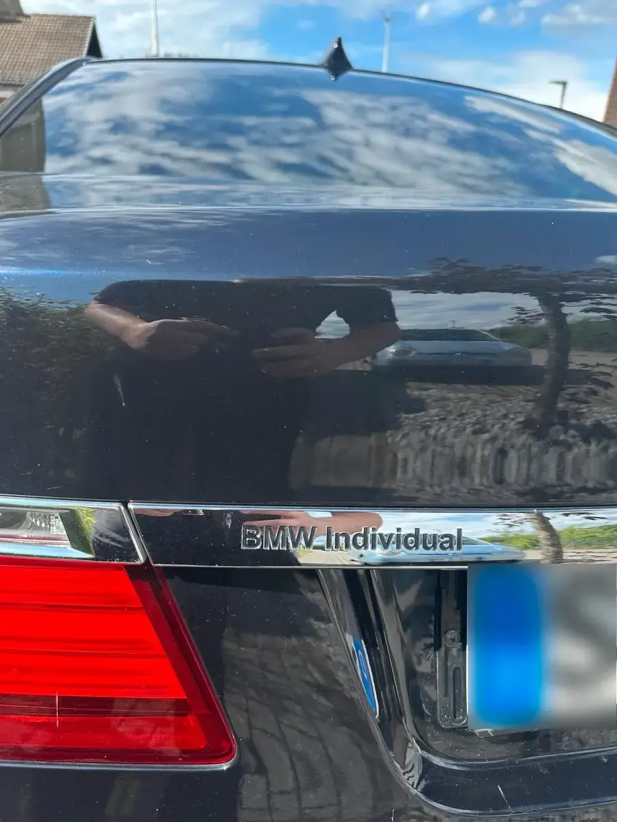 Gebraucht BMW 750L 381 PS (280 kW) 2015 Blau Limousine