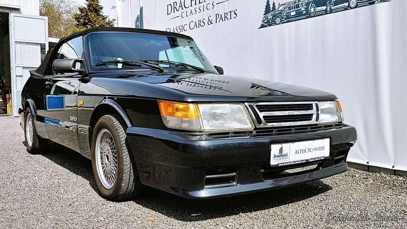 Gebraucht Saab 900 Cabriolet 175 PS (128 kW) 1987 Schwarz Cabrio