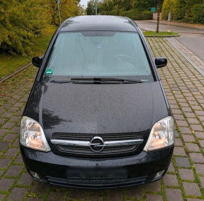 Schwarz Gebraucht 2004 Opel Meriva Van / Kleinbus | 2.200 € (Fairer Preis) - Bild 1/4