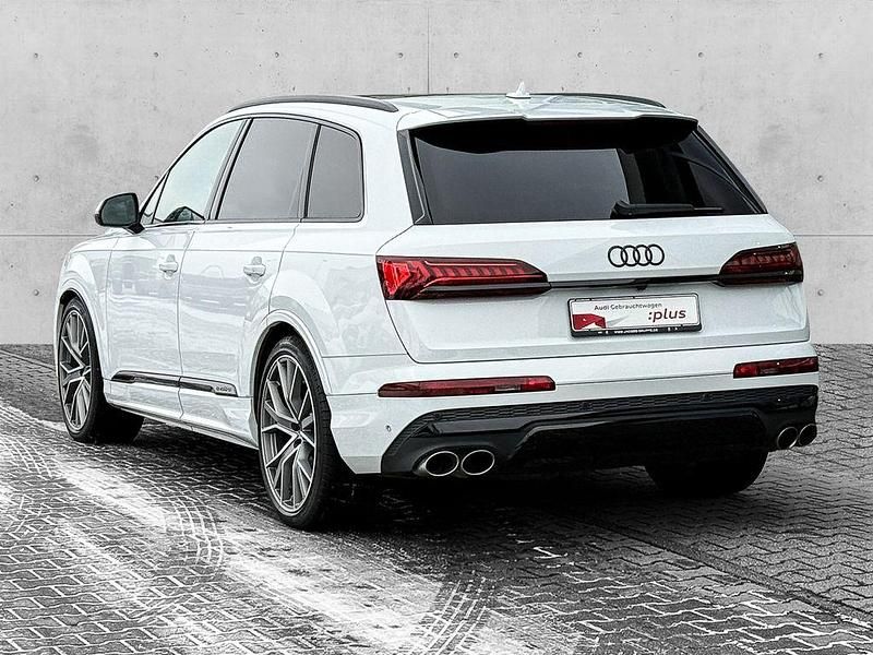 Gebraucht Audi SQ7 Ambiente 507 PS (372 kW) 2021 Gletscherweiß metallic SUV