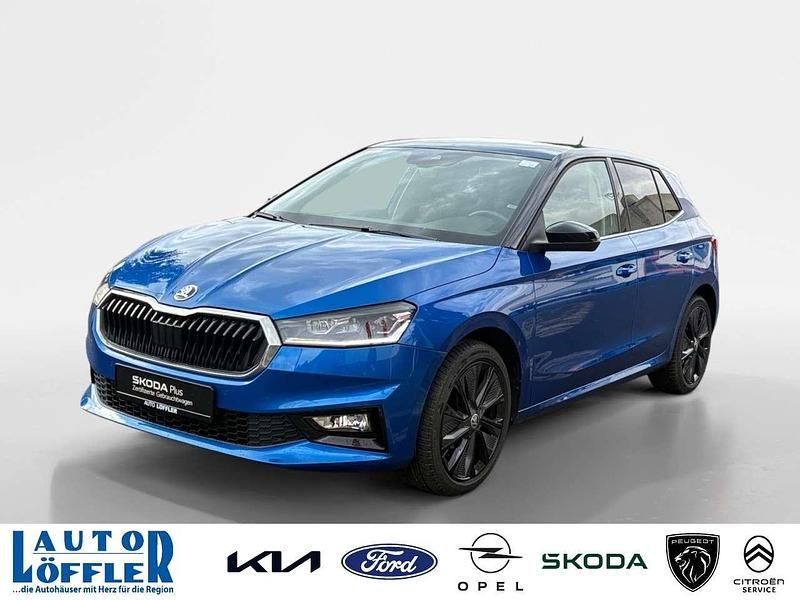 Blau Gebraucht 2022 Skoda Fabia Style Kleinwagen | 15.240 € (Guter Preis) - Bild 1/4