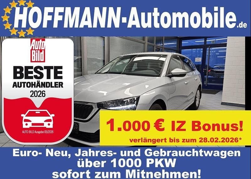 Gebraucht Skoda Scala Tour 95 PS (69 kW) 2023 Reflexsilbermet. (metallic) Kleinwagen