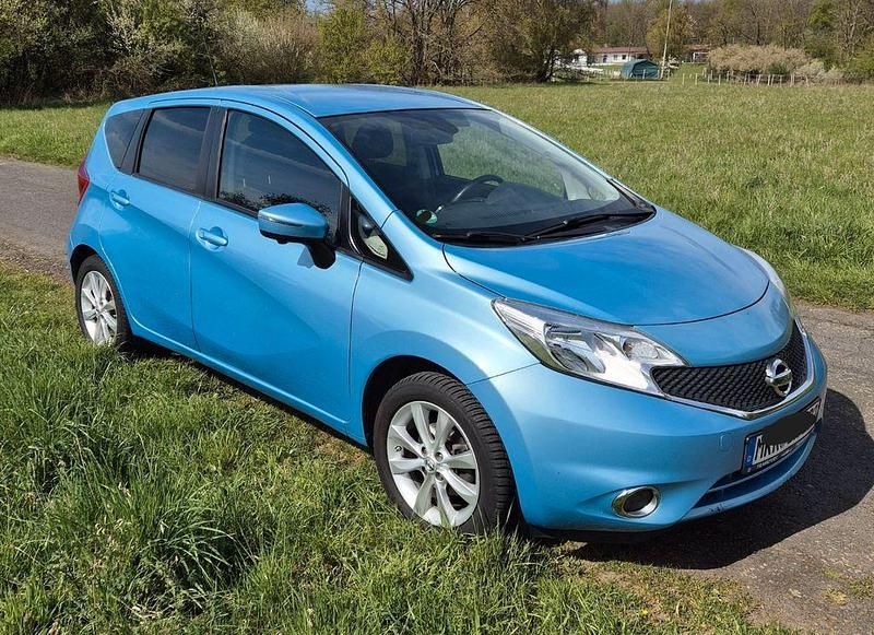 Gebraucht Nissan Note 360º 80 PS (58 kW) 2014 Blau Kleinwagen