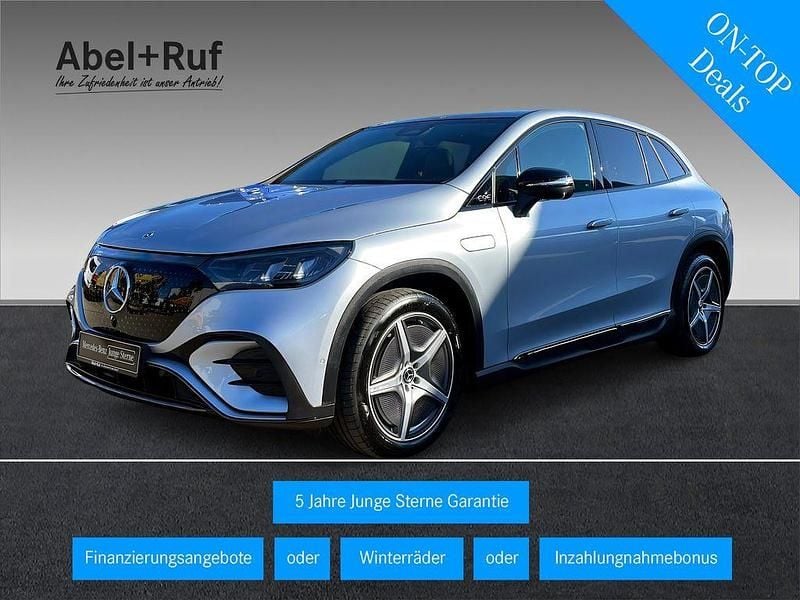 Lack hightechsilber (metallic) Gebraucht 2024 Mercedes EQE300 AMG SUV | 58.989 € (Guter Preis) - Bild 1/4
