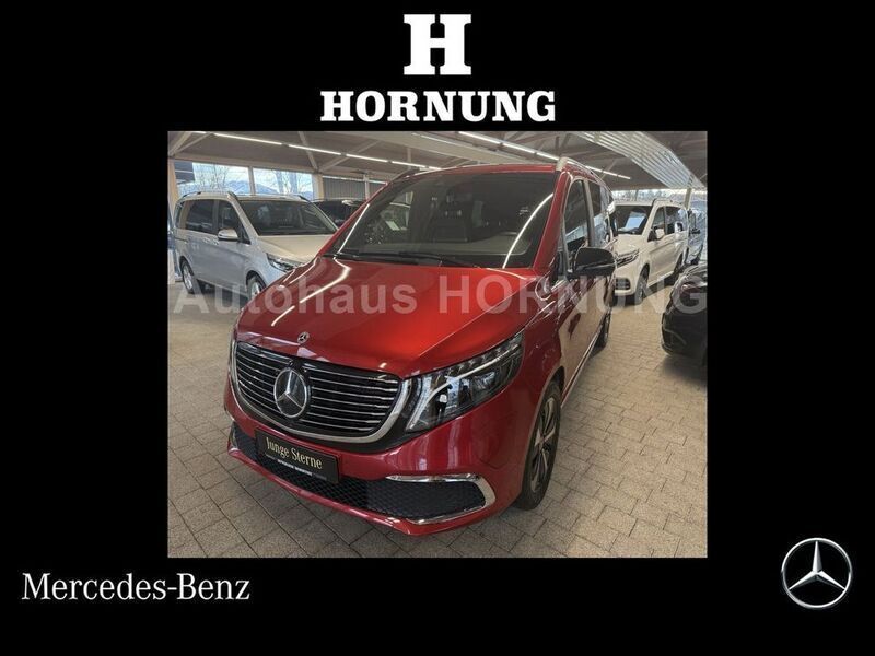 Hyazinthrot metallic Gebraucht 2023 Mercedes EQV300 Avantgarde Van / Kleinbus | 51.900 € (Fairer Preis) - Bild 1/4