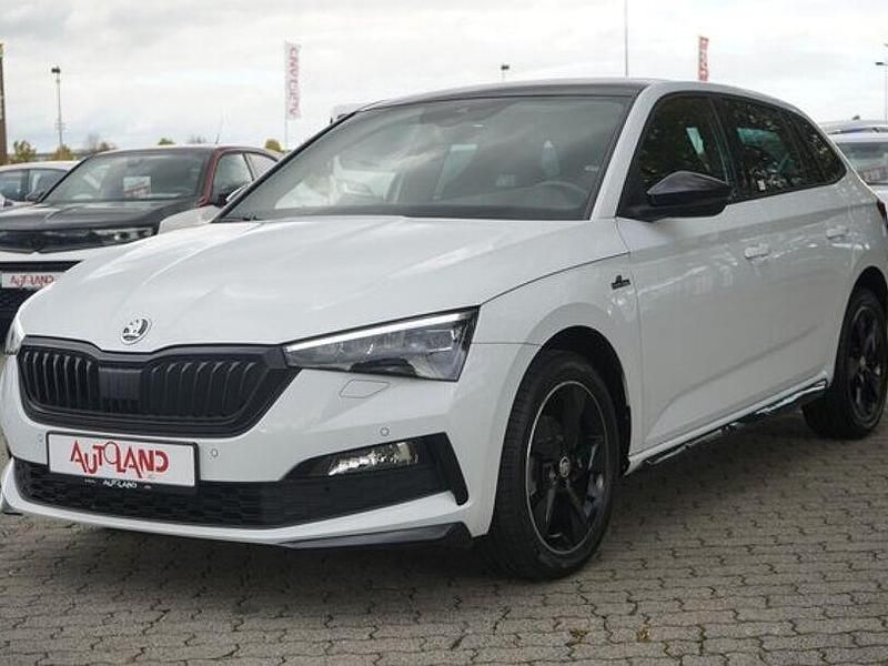 Gebraucht Skoda Scala Monte Carlo 110 PS (80 kW) 2022 Weiß Kleinwagen