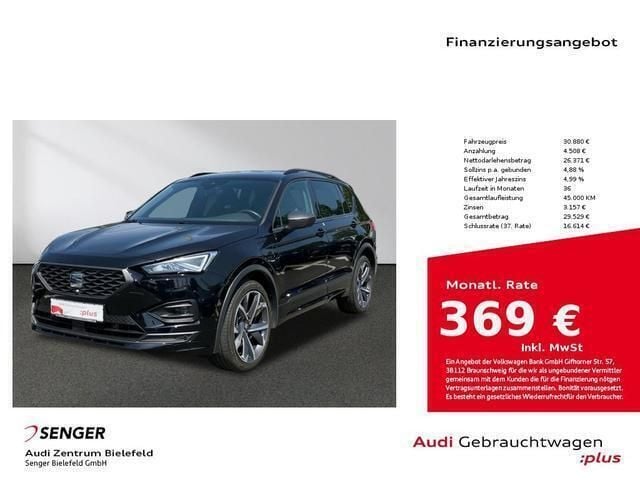 Schwarz Gebraucht 2021 Seat Tarraco FR SUV | 30.880 € (Fairer Preis) - Bild 1/4
