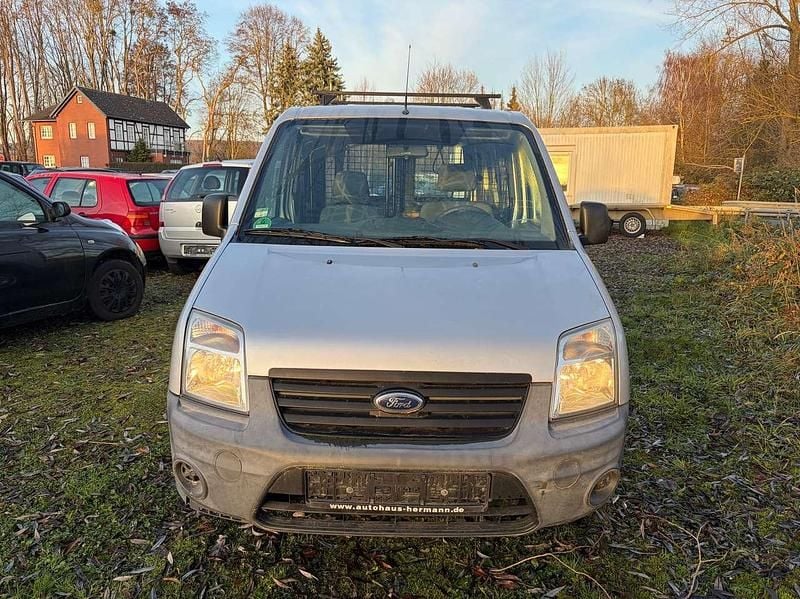 Gebraucht Ford Transit Connect 90 PS (66 kW) 2011 Polarsilber metallic Van / Kleinbus