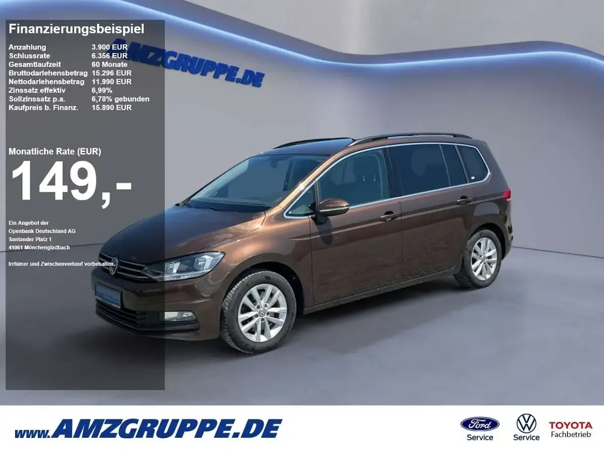 Gebraucht VW Touran Comfortline 110 PS (80 kW) 2016 Van / Kleinbus