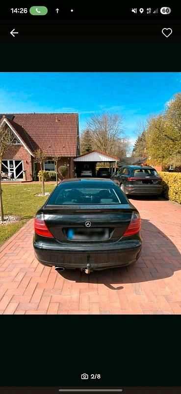 Gebraucht Mercedes C200 163 PS (119 kW) 2001 Schwarz Coupé