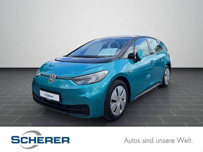 Makenatürkis metallic schwarz (metallic) Gebraucht 2021 VW ID.3 Pro Performance Kleinwagen | 18.470 € (Guter Preis) - Bild 1/4