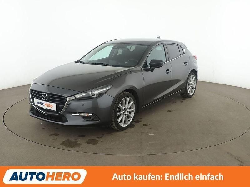 Gebraucht Mazda 3 Sports-Line 120 PS (88 kW) 2017 Grau Limousine