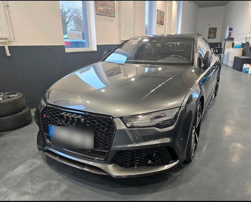 Grau Gebraucht 2016 Audi RS7 Exclusive Kleinwagen | 40.000 € (Superpreis) - Bild 1/4