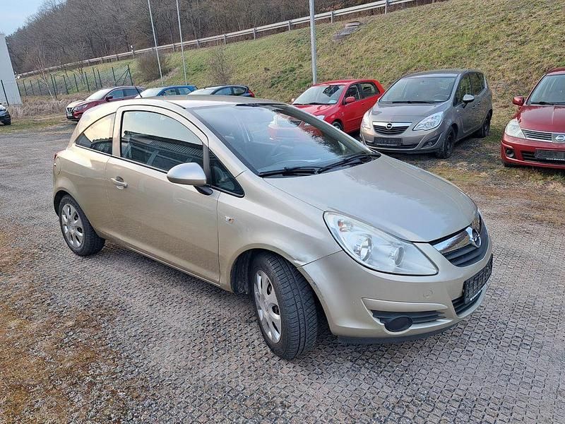 Silber Gebraucht 2008 Opel Corsa Edition Kleinwagen | 2.850 € (Fairer Preis) - Bild 1/4