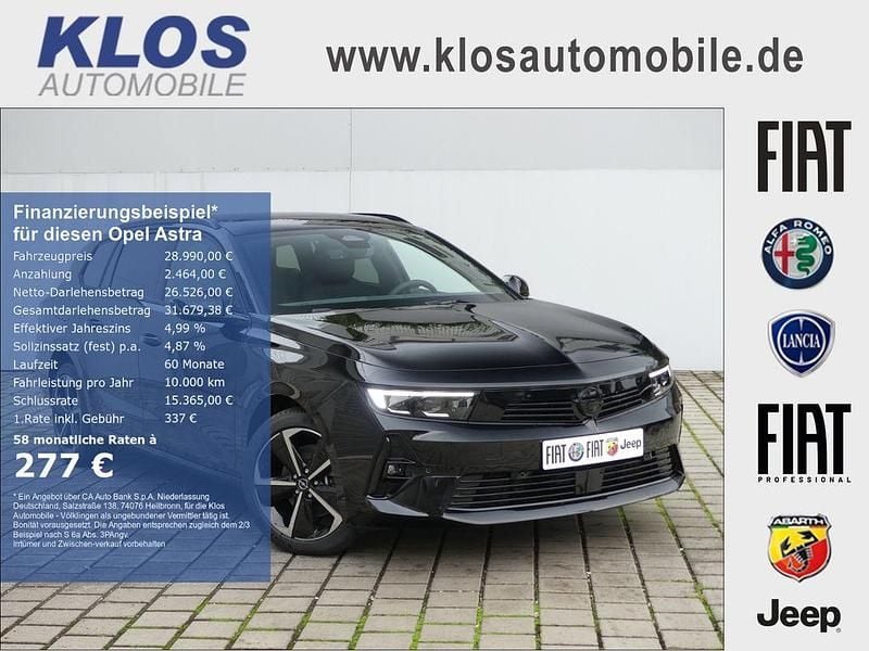 Schwarz Neu 2025 Opel Astra Kombi | 28.990 € (Fairer Preis) - Bild 1/4