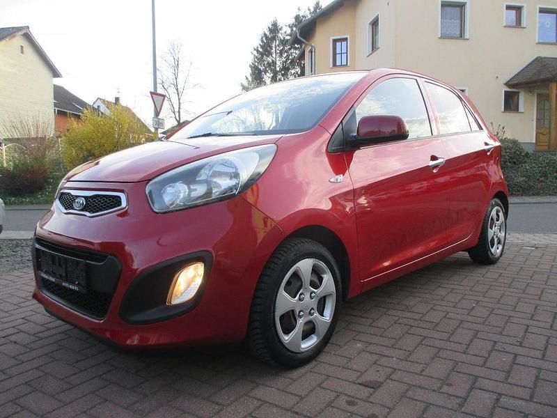 Gebraucht Kia Picanto 69 PS (50 kW) 2012 Rot Kleinwagen