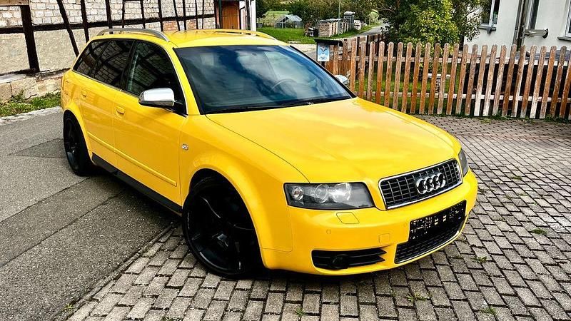 Gelb Gebraucht 2003 Audi S4 Ambiente Kombi | 6.800 € (Fairer Preis) - Bild 1/4