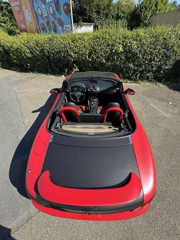 Usata Mazda MX5 131 CV (96 kW) 2004 Rosso Cabrio
