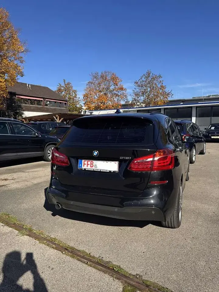 Gebraucht BMW 218 Active Tourer M Sport 136 PS (100 kW) 2016 Schwarz Van / Kleinbus
