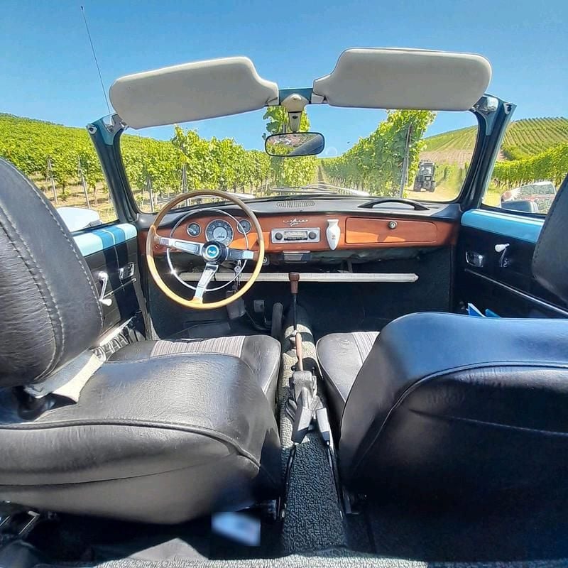 Gebraucht VW Type 3 Karmann 44 PS (32 kW) 1969 Blau Cabrio