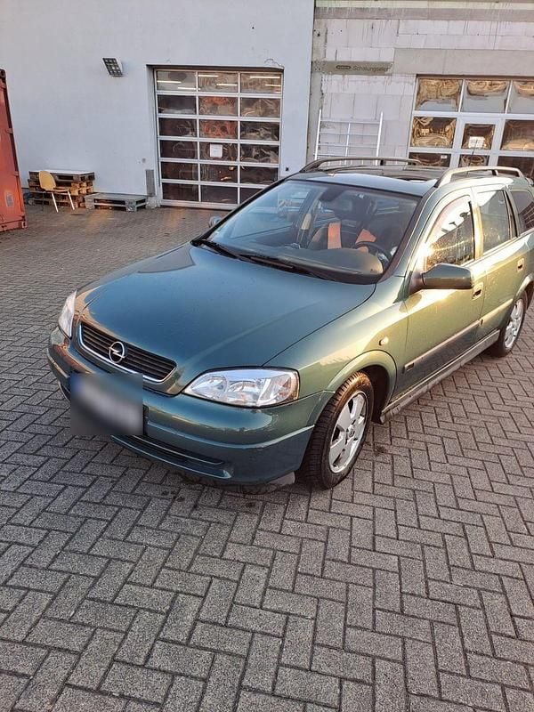 Gebraucht Opel Astra Njoy 101 PS (74 kW) 2002 Grün Kombi