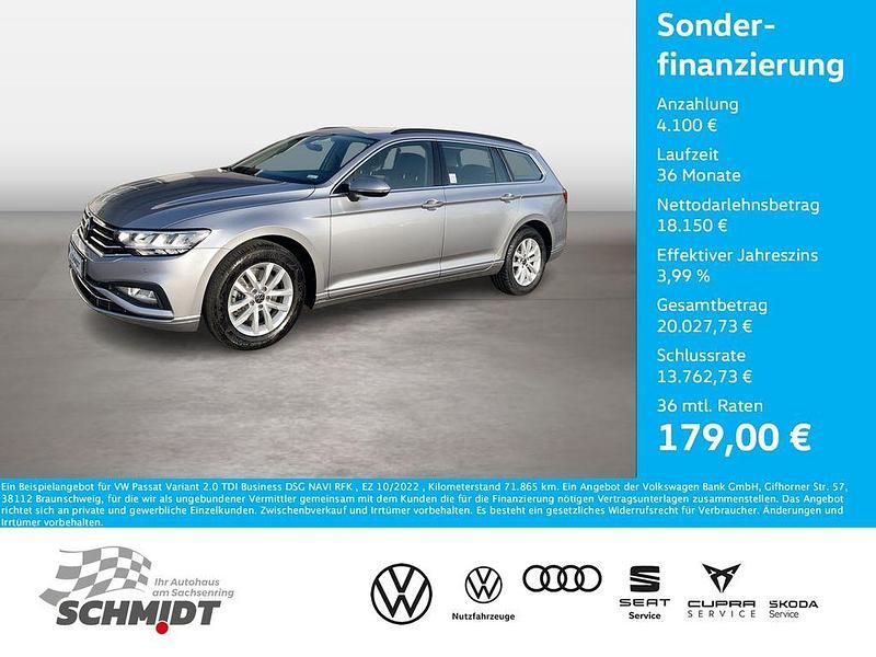 Silber Gebraucht 2022 VW Passat Business Kombi | 22.250 € (Guter Preis) - Bild 1/4