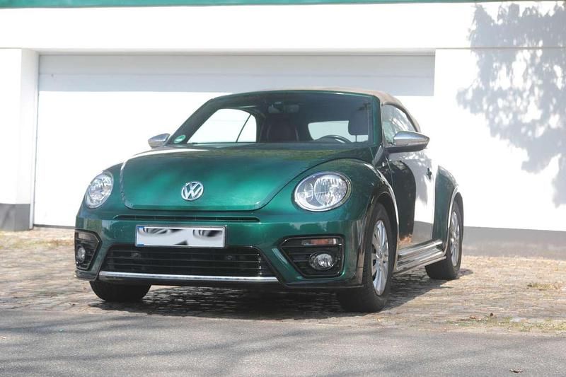 Grün Gebraucht 2017 VW Beetle R Cabrio | 25.000 € - Bild 1/4