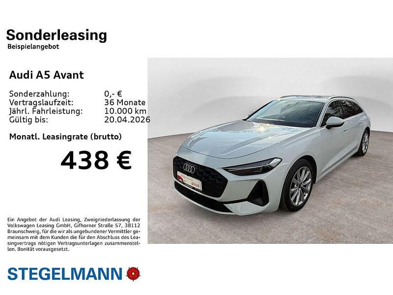 Gebraucht Audi A5 Ambiente 204 PS (150 kW) 2025 Gletscherweiß metallic Kombi