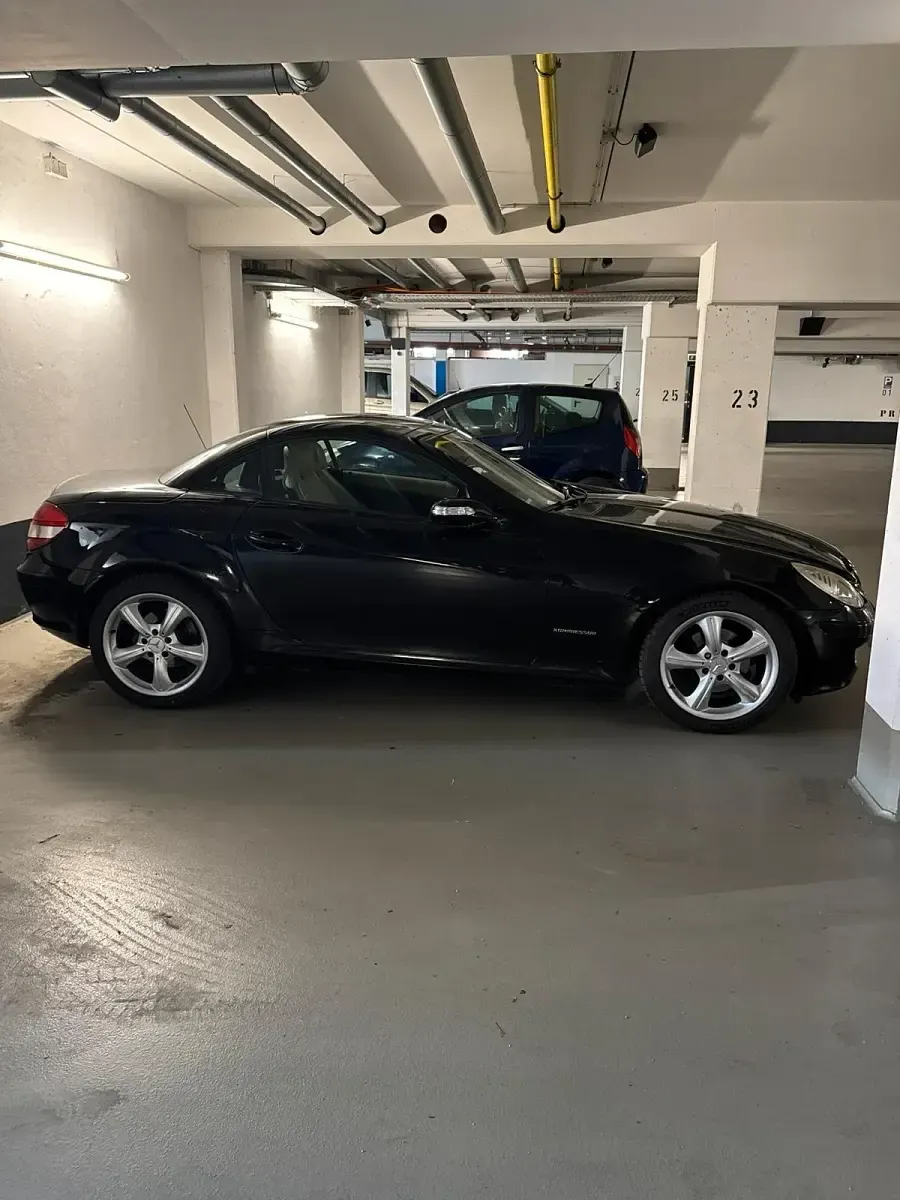 Gebraucht Mercedes SLK200 163 PS (119 kW) 2004 Schwarz Cabrio