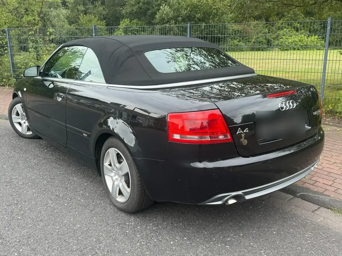 Gebraucht Audi A4 Cabriolet 232 PS (170 kW) 2007 Schwarz Cabrio