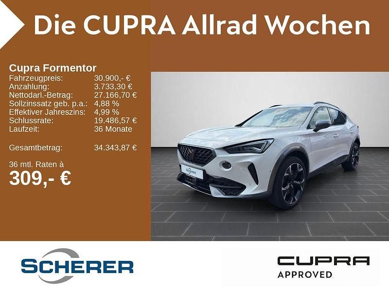 Weiß Gebraucht 2023 Cupra Formentor VZ SUV | 30.900 € (Guter Preis) - Bild 1/4