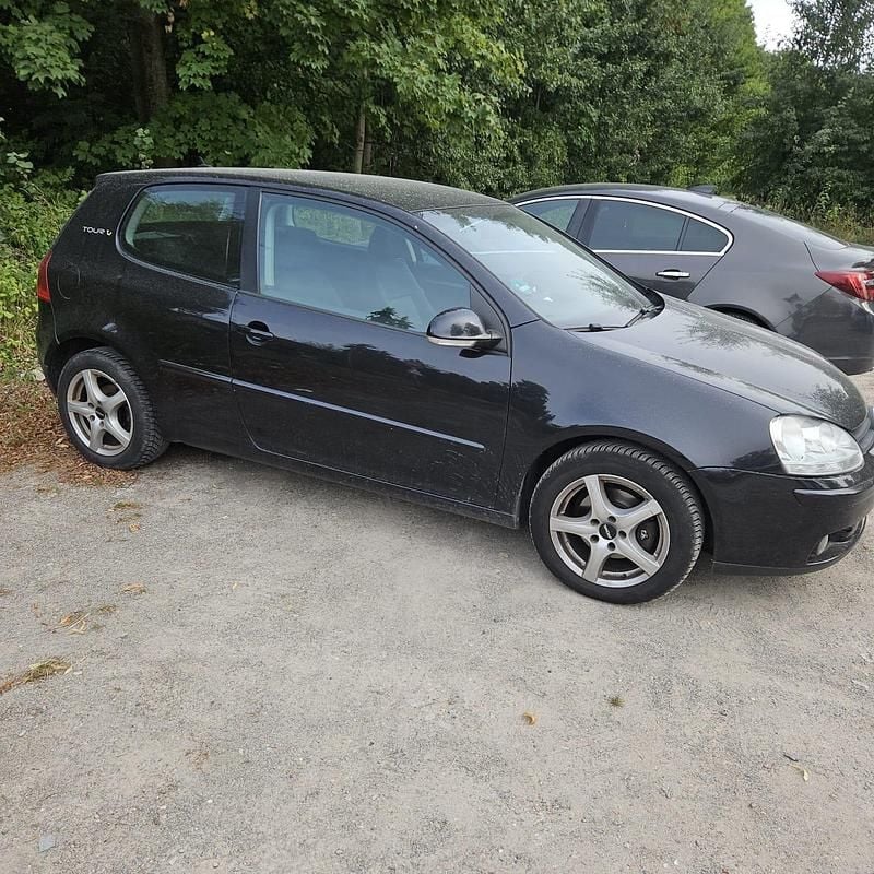 Schwarz Gebraucht 2007 VW Golf V Limousine | 1.399 € (Fairer Preis) - Bild 1/4