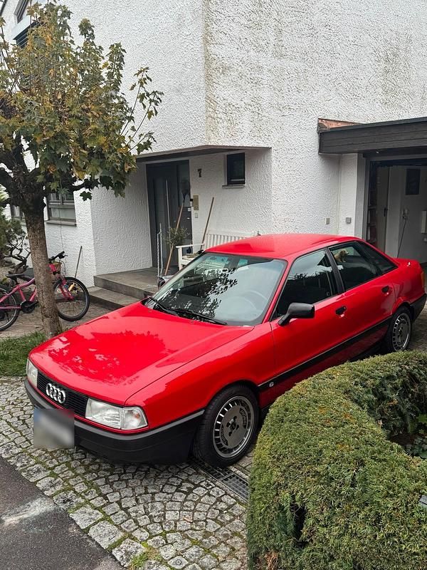 Gebraucht Audi 80 70 PS (51 kW) 1991 Rot Limousine