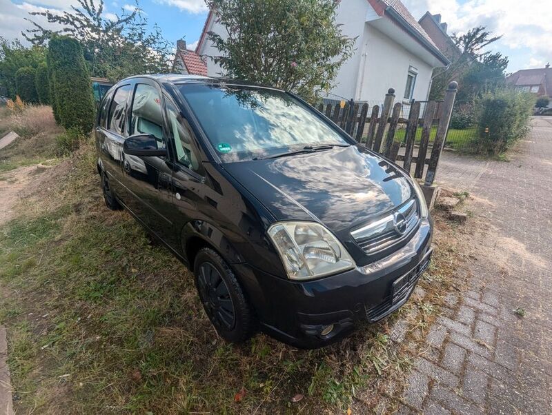 Schwarz Gebraucht 2007 Opel Meriva Van / Kleinbus | 1.000 € (Superpreis) - Bild 1/4