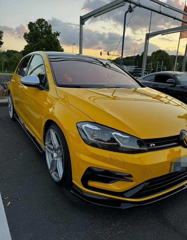 Gebraucht VW Golf VII R 381 PS (280 kW) 2018 Gelb Limousine