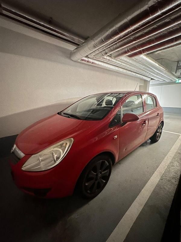 Gebraucht Opel Corsa 80 PS (58 kW) 2008 Rot Limousine