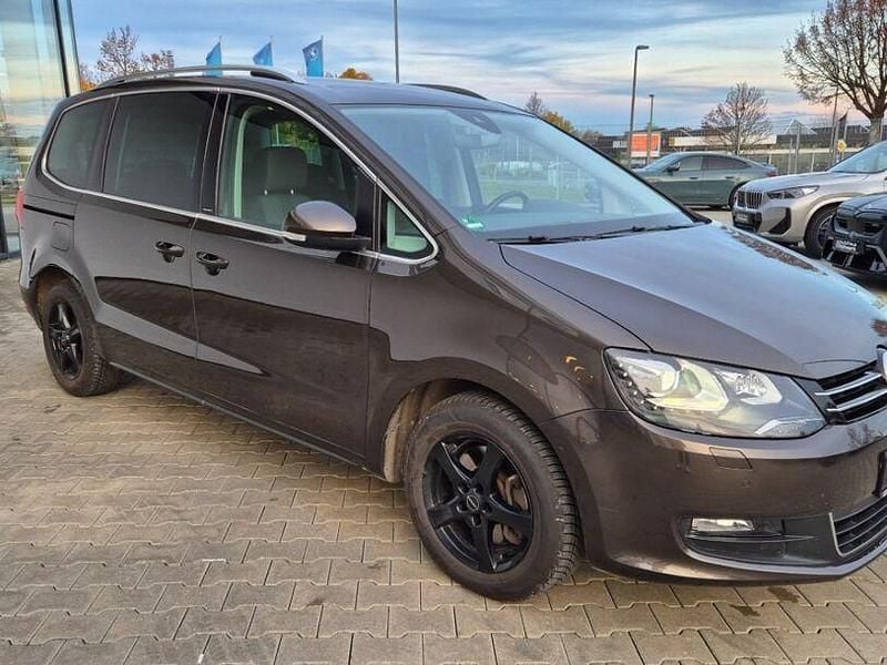 Gebraucht VW Sharan Comfortline 184 PS (135 kW) 2016 Schwarz Van / Kleinbus