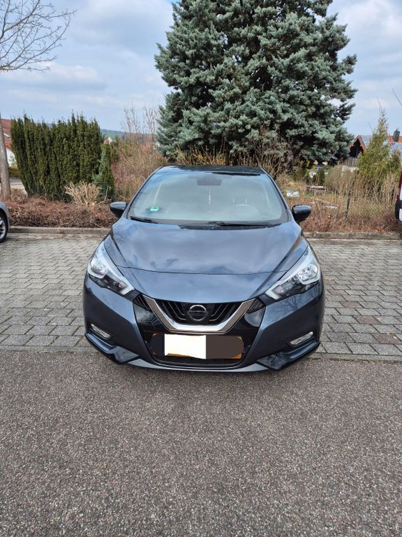 Grau Gebraucht 2018 Nissan Micra N-Connecta Kleinwagen | 10.700 € (Fairer Preis) - Bild 1/4