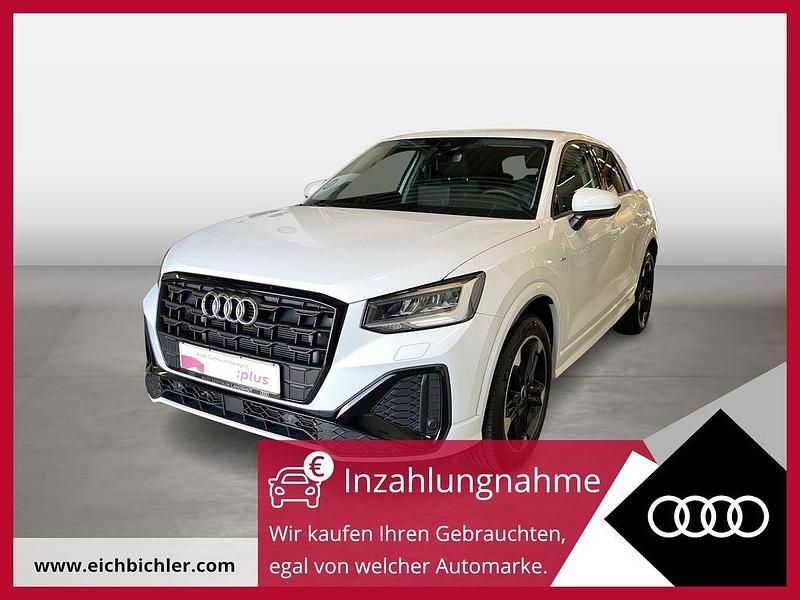 Gletscherweiß metallic Gebraucht 2024 Audi Q2 S-Line SUV | 30.820 € (Fairer Preis) - Bild 1/4