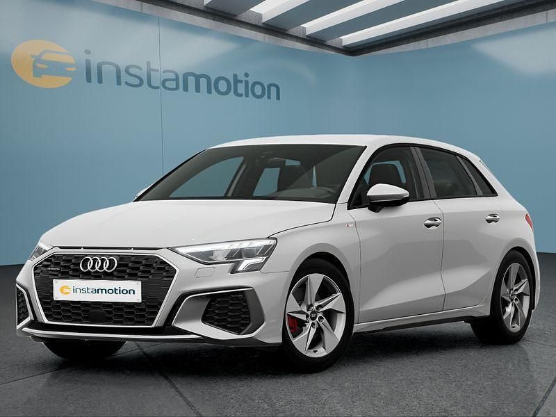 Weiß Gebraucht 2022 Audi A3 S-Line Limousine | 31.699 € (Etwas zu teuer) - Bild 1/4