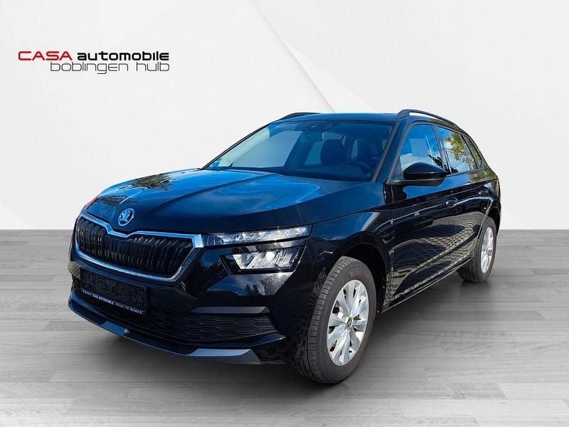 Schwarz Gebraucht 2021 Skoda Kamiq Ambition SUV | 16.590 € (Guter Preis) - Bild 1/4