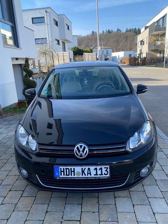Gebraucht VW Golf VI Highline 160 PS (117 kW) 2009 Schwarz Kleinwagen