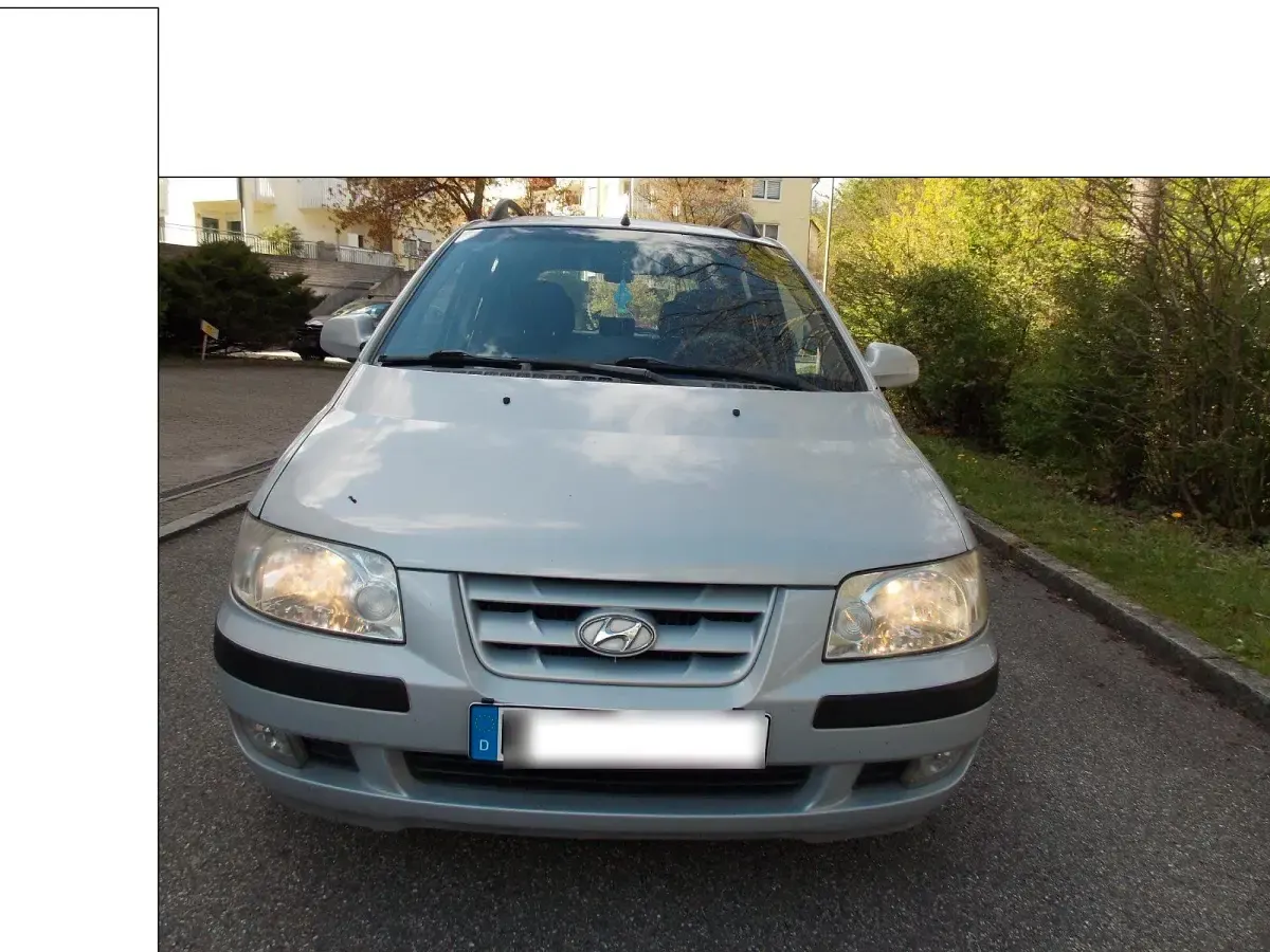 Gebraucht Hyundai Matrix GLS 122 PS (89 kW) 2004 Silber Van / Kleinbus
