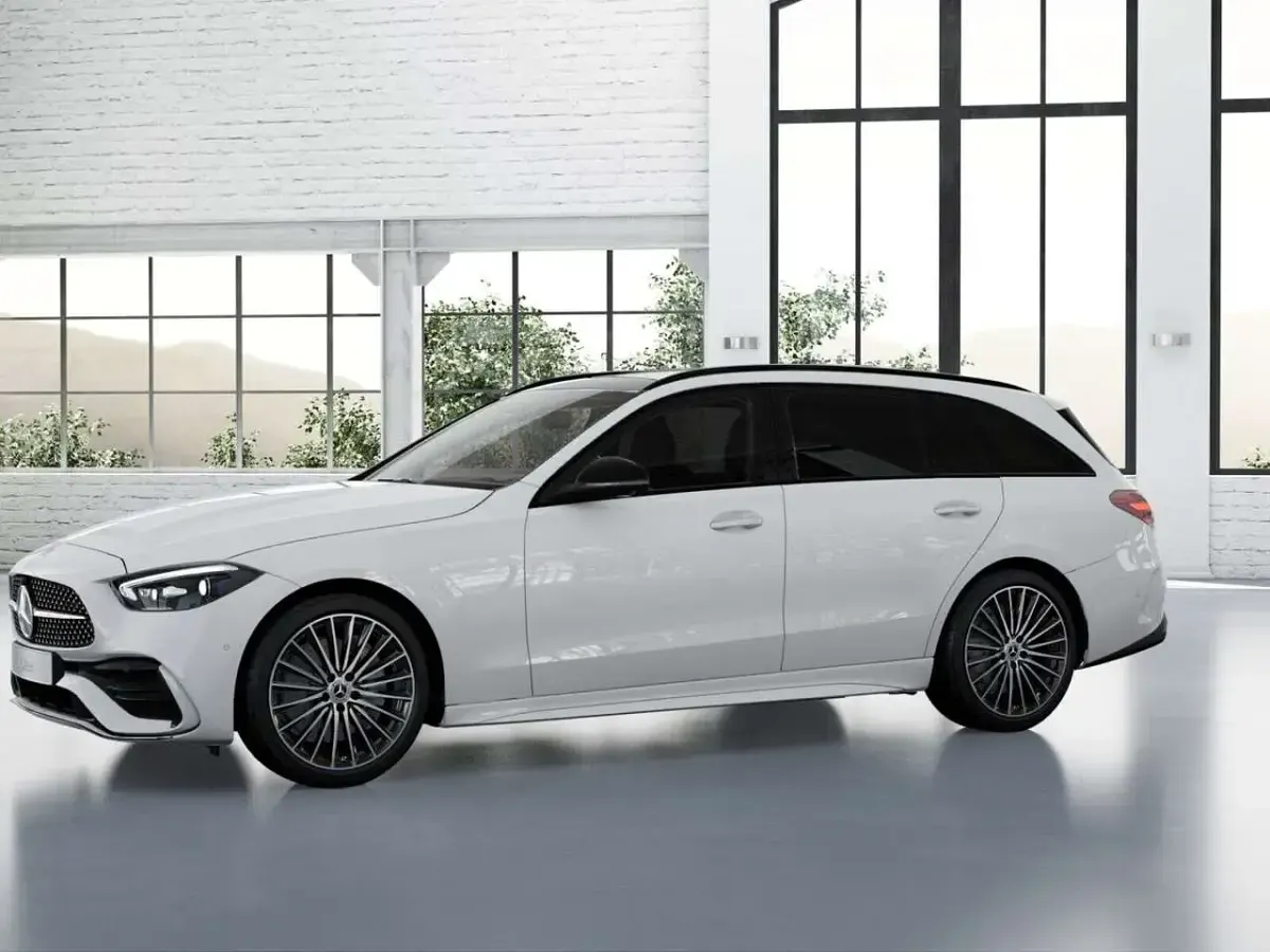 Gebraucht Mercedes C220 AMG 197 PS (144 kW) 2026 Weiß Kombi