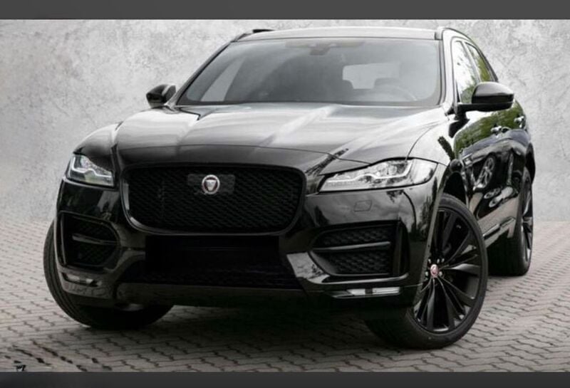 Schwarz Gebraucht 2016 Jaguar F-Pace R-Sport SUV | 27.999 € (Teuer) - Bild 1/4